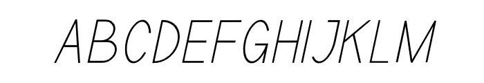 ArtufA Italic Font LOWERCASE