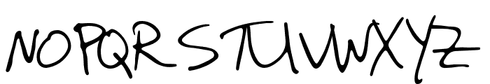 ArumiTwain-Regular Font UPPERCASE