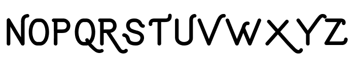 Aruna Regular Font UPPERCASE