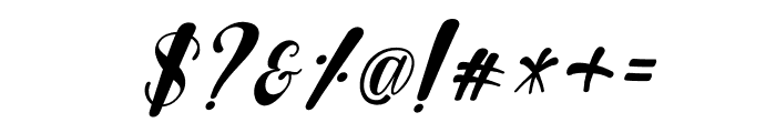 Aryaka Italic Italic Font OTHER CHARS