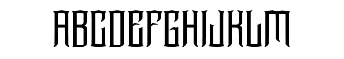 Arzzell Font UPPERCASE