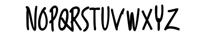 Asaina-Bold Font LOWERCASE