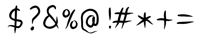 Asari-Regular Font OTHER CHARS