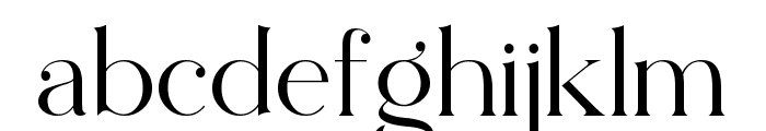 Asbigan Font LOWERCASE