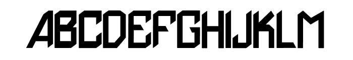 Ascharge Font UPPERCASE