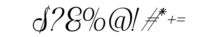 AsefineScript Font OTHER CHARS