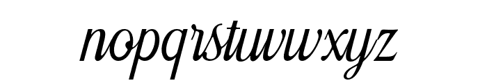 AsefineScript Font LOWERCASE