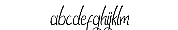 Aselia Font LOWERCASE