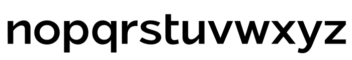 Asen Pro Semibold Font LOWERCASE