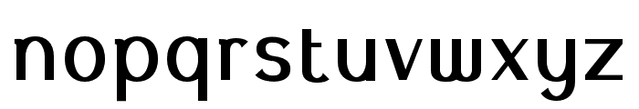 Asetin-Bold Font LOWERCASE