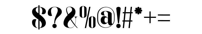 Asgrath Regular Font OTHER CHARS