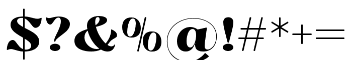 Ashanti-Regular Font OTHER CHARS