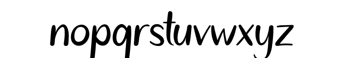 Ashanty Font LOWERCASE