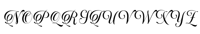Ashborn Regular Font UPPERCASE