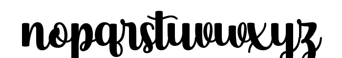 Ashelia Regular Font LOWERCASE