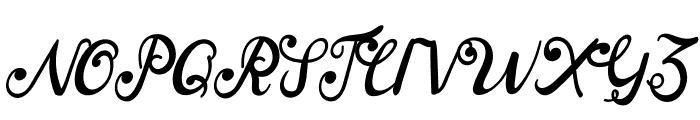 Ashes Font UPPERCASE