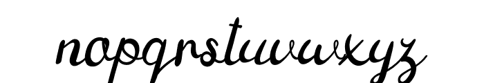 Ashes Font LOWERCASE