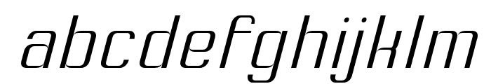 Ashety-ExtraLightSlanted Font LOWERCASE