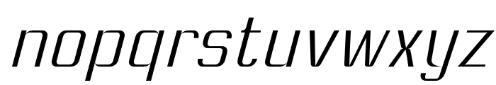 Ashety-ExtraLightSlanted Font LOWERCASE