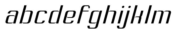 Ashety-LightSlanted Font LOWERCASE