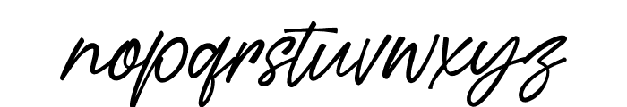 Ashitta Font LOWERCASE