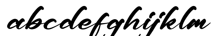 Ashleigh Patty Italic Font LOWERCASE