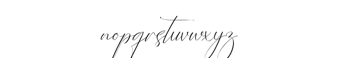 Ashley Hutchinson Font LOWERCASE