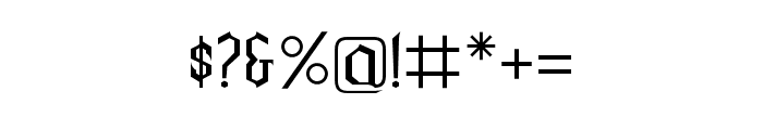 Ashoca-Regular Font OTHER CHARS