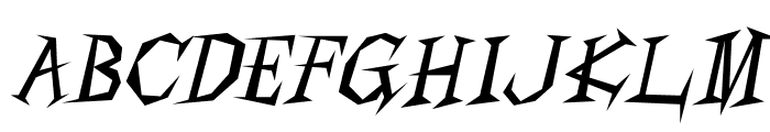 Ashpen Regular Font UPPERCASE