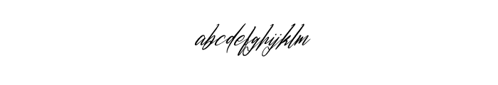 Ashtonjio Grahamte Italic Font LOWERCASE