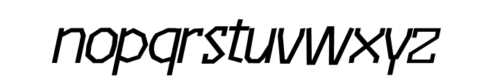 Ashylum Italic Bold Font LOWERCASE