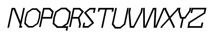 Ashylum Italic Font UPPERCASE