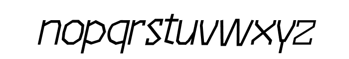 Ashylum Italic Font LOWERCASE