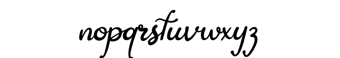 Asian Butterfly Font LOWERCASE