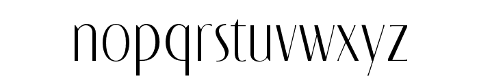 Asiaroma Regular Font LOWERCASE