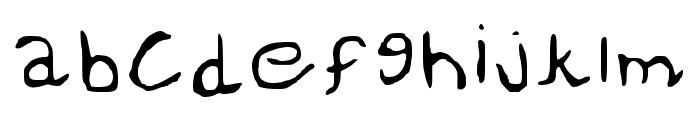 Asim Regular Font LOWERCASE