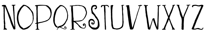 Asma Regular Font LOWERCASE