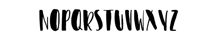 Asparagus-Regular Font UPPERCASE