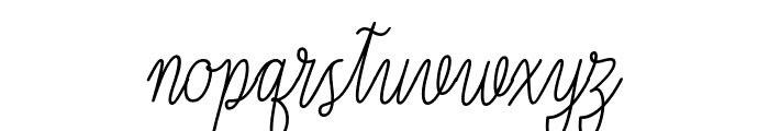 Aspring Font LOWERCASE