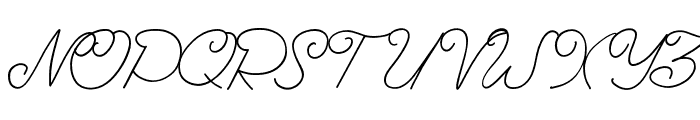 Assabt Regular Font UPPERCASE