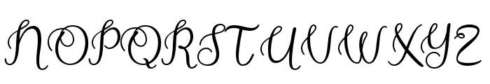 Assakita-Regular Font UPPERCASE