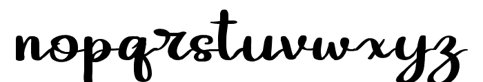 Astagitha Font LOWERCASE