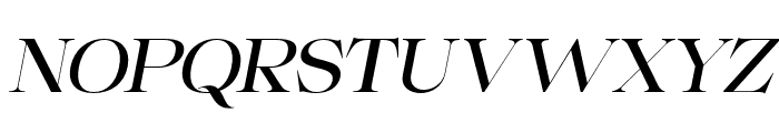 Astani Display Italic Font UPPERCASE