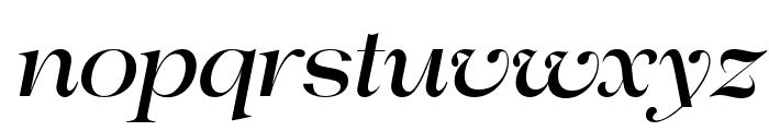 Astani Display Italic Font LOWERCASE