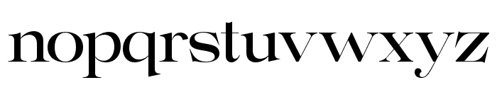 Astani Display Regular Font LOWERCASE