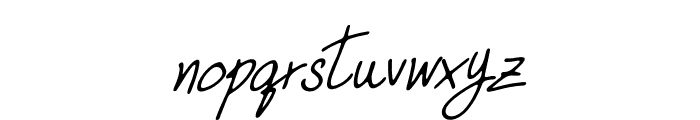 Astar Italic Font LOWERCASE