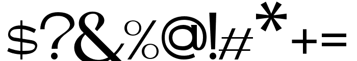 Astarie-Regular Font OTHER CHARS