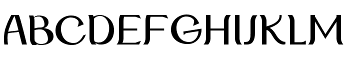 Astarie-Regular Font UPPERCASE