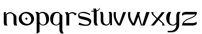 Astarie-Regular Font LOWERCASE