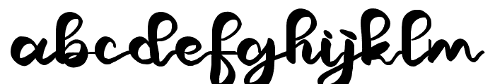 Astay Hiuga Font LOWERCASE